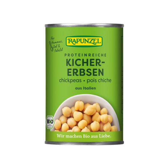 Sterilized chickpeas organic 400 g   RAPUNZEL