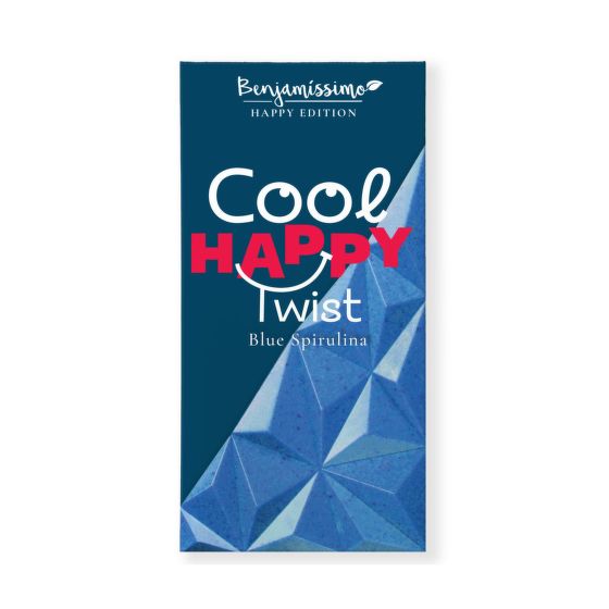 Blue cocoa bar spirulina organic 60 g   BENJAMÍSSIMO
