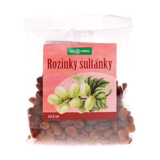 Sultan raisins organic 150 g   BIO NEBIO