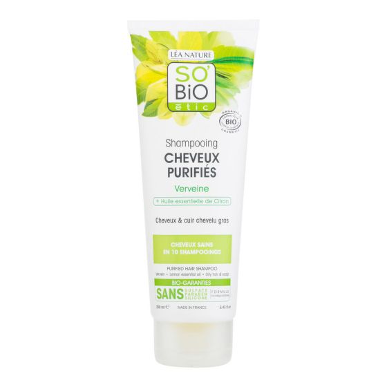Gentle shampoo verbena and lemon organic 250 ml   SO’BiO étic
