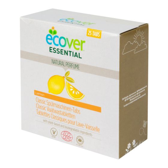 ECOVER Dishwashing tablets Classic Lemon 500 g   ECOCERT