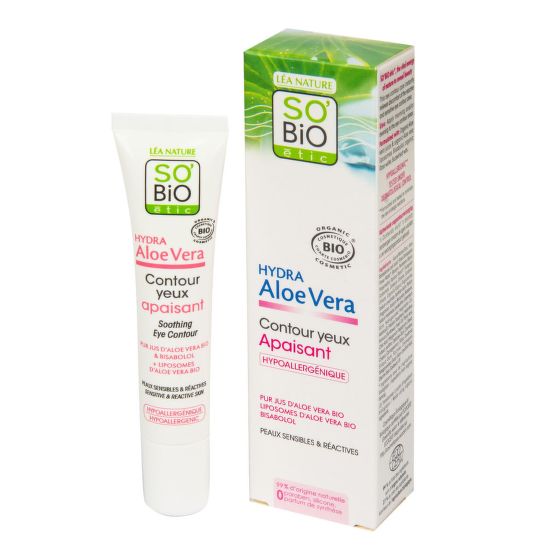 Hydra Aloe Vera Soothing Eye Contour organic 15 ml   SO’BiO étic