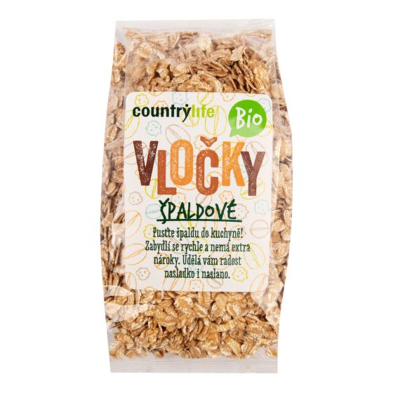 Spelt Oatmeal organic 250 g   COUNTRY LIFE