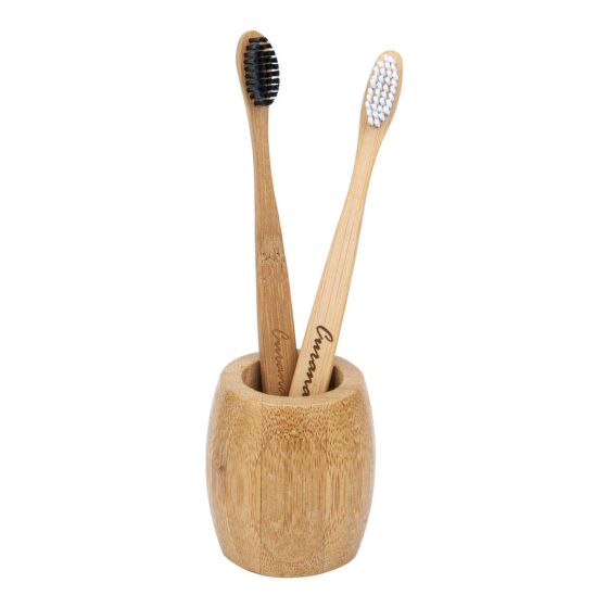 Toothbrush holder bamboo   CURANATURA