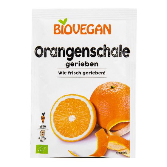 Orange zest ground organic 9 g   BIOVEGAN
