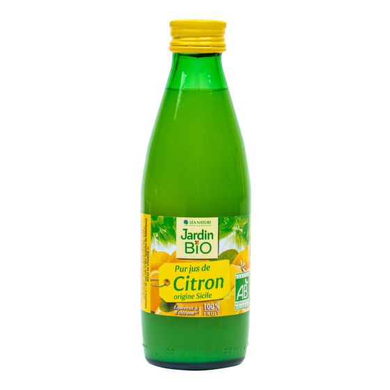Lemon juice organic 250 ml   JARDIN BIO