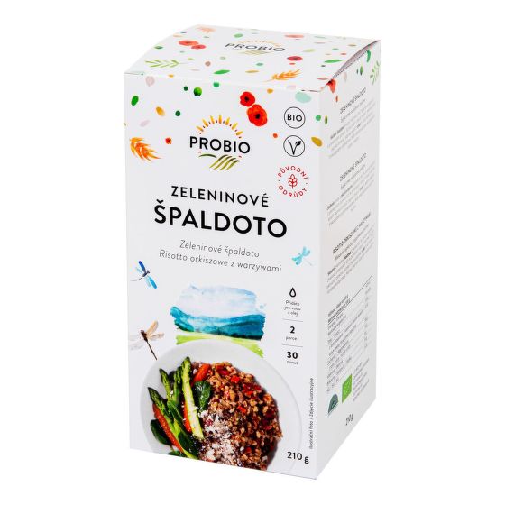 Spelt risotto with vegetables organic 210 g   PROBIO