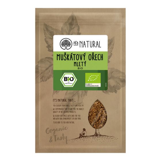 Nutmeg ground organic 10 g   IT'S NATURAL