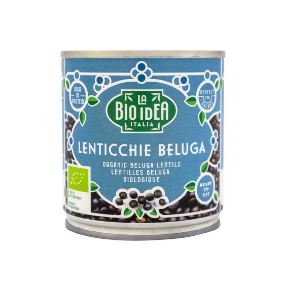 Sterilized organic beluga lentil 200 g   BIO IDEA