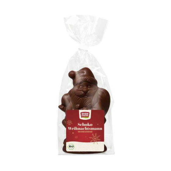Santa figure cocoa organic 80 g BIO   ROSENGARTEN