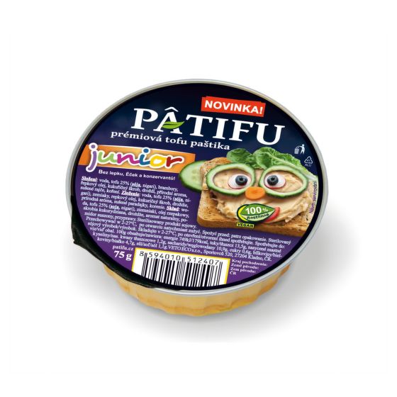 Pate PATIFU ​​junior 75 g   VETO ECO