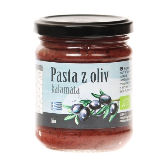 Kalamata olive paste organic 195 g   BIO NEBIO