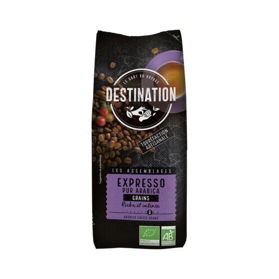 Coffee beans Espresso organic 500 g   DESTINATION