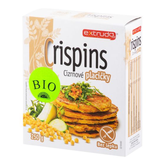 Crispins gluten-free organic 250 g   EXTRUDO