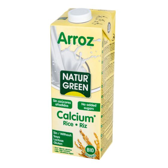 Rice drink with calcium organic 1 l   NATURGREEN