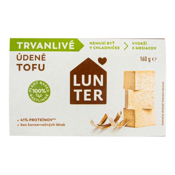 Tofu durable smoked 160 g   LUNTER