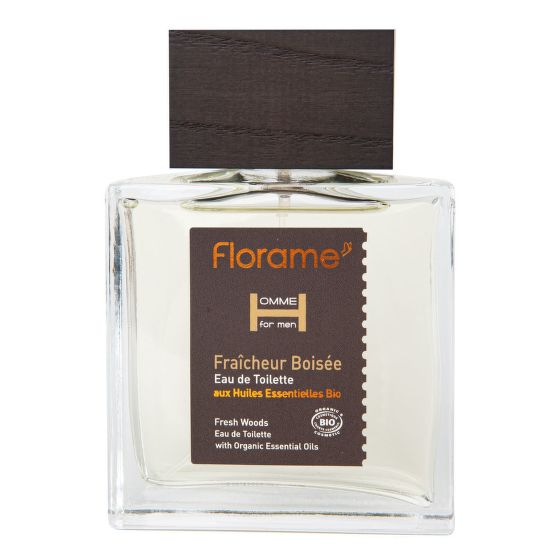 Eau de Toilette HOMME Fresh Woods organic 100 ml FLORAME