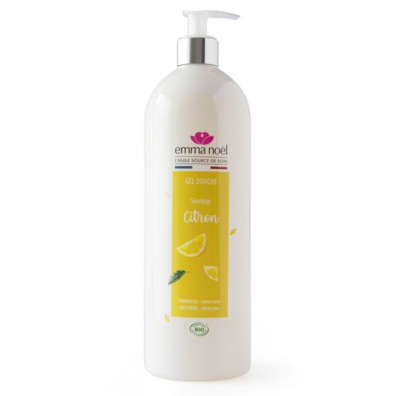 Organic shower gel Sicilian lemon BIO 1L  EMMA NOEL