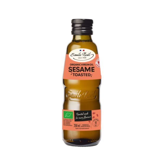 Roasted sesame oil organic 250 ml   EMILE NOËL