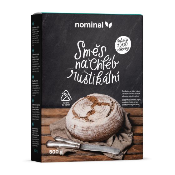 Rustic bread mixture gluten-free 500 g   NOMINAL