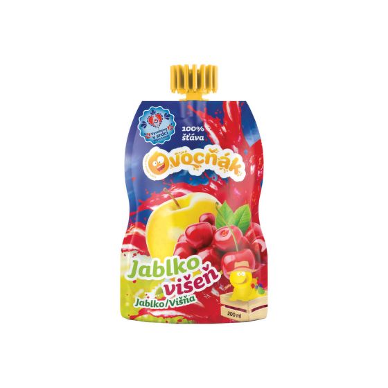 Apple-cherry fruit juice/cider 200 ml   OVOCŇÁK