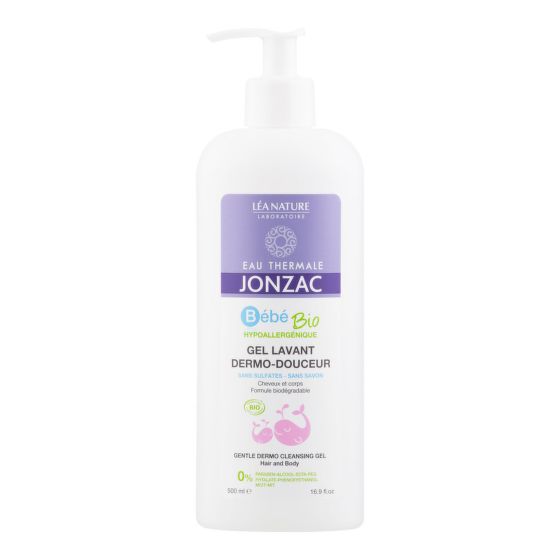 Baby washing gel dermo-douceur organic 500 ml   JONZAC