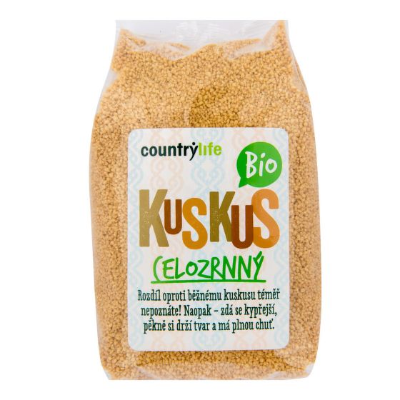 Wholemeal couscous organic 500 g   COUNTRY LIFE