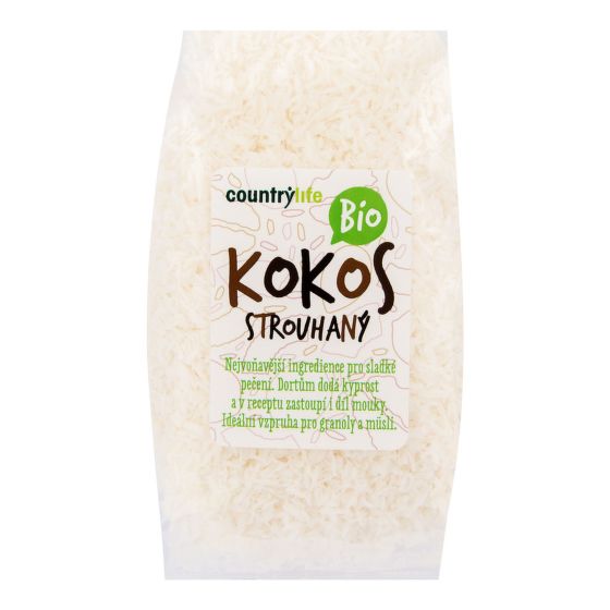 Coconut grated organic 200 g   COUNTRY LIFE