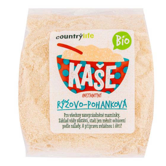 Rice-buckwheat porridge organic 300 g   COUNTRY LIFE