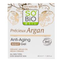 Anti- age night gel Precieux Argan organic 50 ml    SO’BiO étic