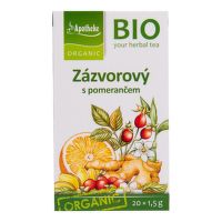 Ginger with orange herbal tea organic 30 g   MEDIATE