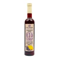 Black currant syrup with lemon organic 500 ml   HOLLINGER