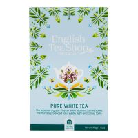 White tea organic 20 bags   ENGLISH TEA SHOP
