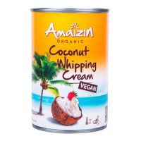 Coconut whipping cream 30 % fat organic 400 ml   AMAIZIN
