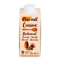 Almond cuisine cream with nutmeg organic 9 % fat 200 ml   ECOMIL 