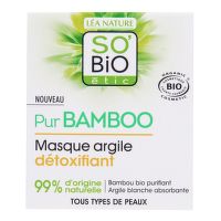Detoxifying clay mask organic 50 ml   SO’BiO étic