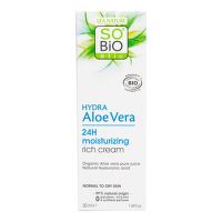 Moisturizing intensive cream aloe vera organic 50 ml   SO’BiO étic