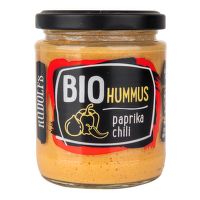 Hummus - chick peas spread with pepper and chilli organic 230 g   RUDOLFS