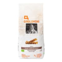 Whole durum wheat pasta fusilli organic 500 g   GIROLOMONI
