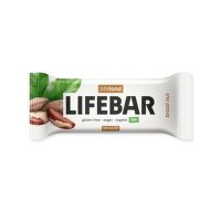 Lifebar Brazil nuts organic bar RAW 40 g   BIO LIFEFOOD