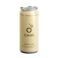 Soft sparkling water with lemon and lime flavor 330 ml   CANS