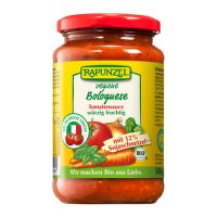 Bolognese sauce with red lentils organic 340 g   RAPUNZEL
