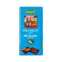 Milk chocolate 38% organic 100 g   RAPUNZEL