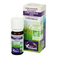 Essential oil Citronella organic 10 ml   DOCTEUR VALNET