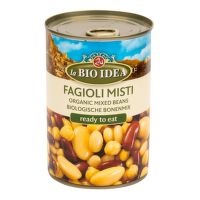 Mix beans canned organic 400 g   BIO IDEA