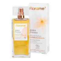 Natural perfume water AMBRE PRÉCIEUX — Precious Amber 50 ml Organic FLORAME