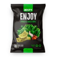 Chips potatoe with spinach and garlic 40 g  JOXTY ENJOY CHIPS