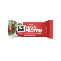 Lifebar protein bar with strawberries organic 40 g   LIFEFOOD