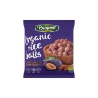 Plum rice crisps with cinnamon organic 55 g   BIOPONT