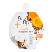 Fruit dessert with apricot, coconut and tapioca - pouch 100 g   DAY UP